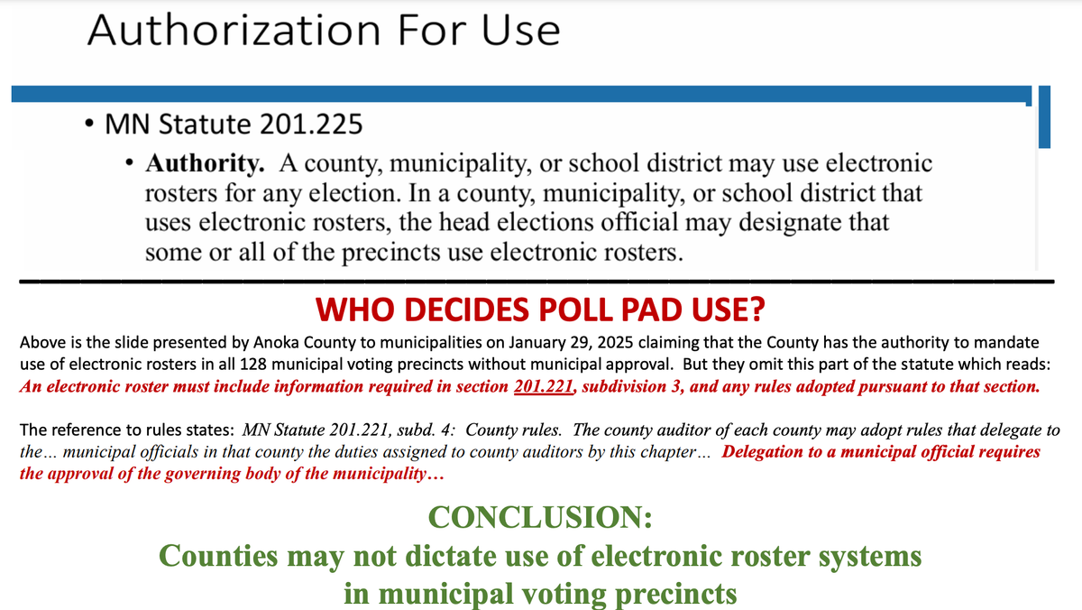 Who Decides Poll Pads?