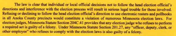 Anoka County should fully support any city that chooses to use paper poll pads